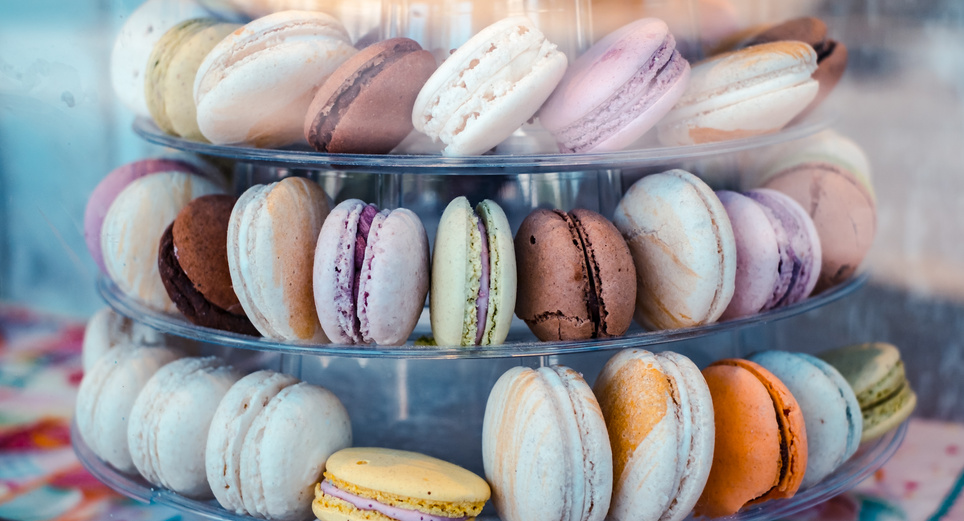 French macrons cookies